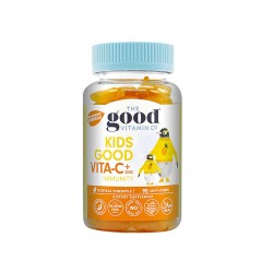 【软糖因自然因素融化不理赔】The Good Vitamin CO 儿童维C咀嚼软糖 90粒 热带菠萝味 保质期2027.3